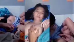 Remes Toket Gede Sepupu Keponakan Tidur