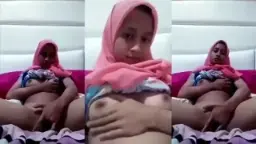ABG HIJAB Colmek Sange Pengen Ewe